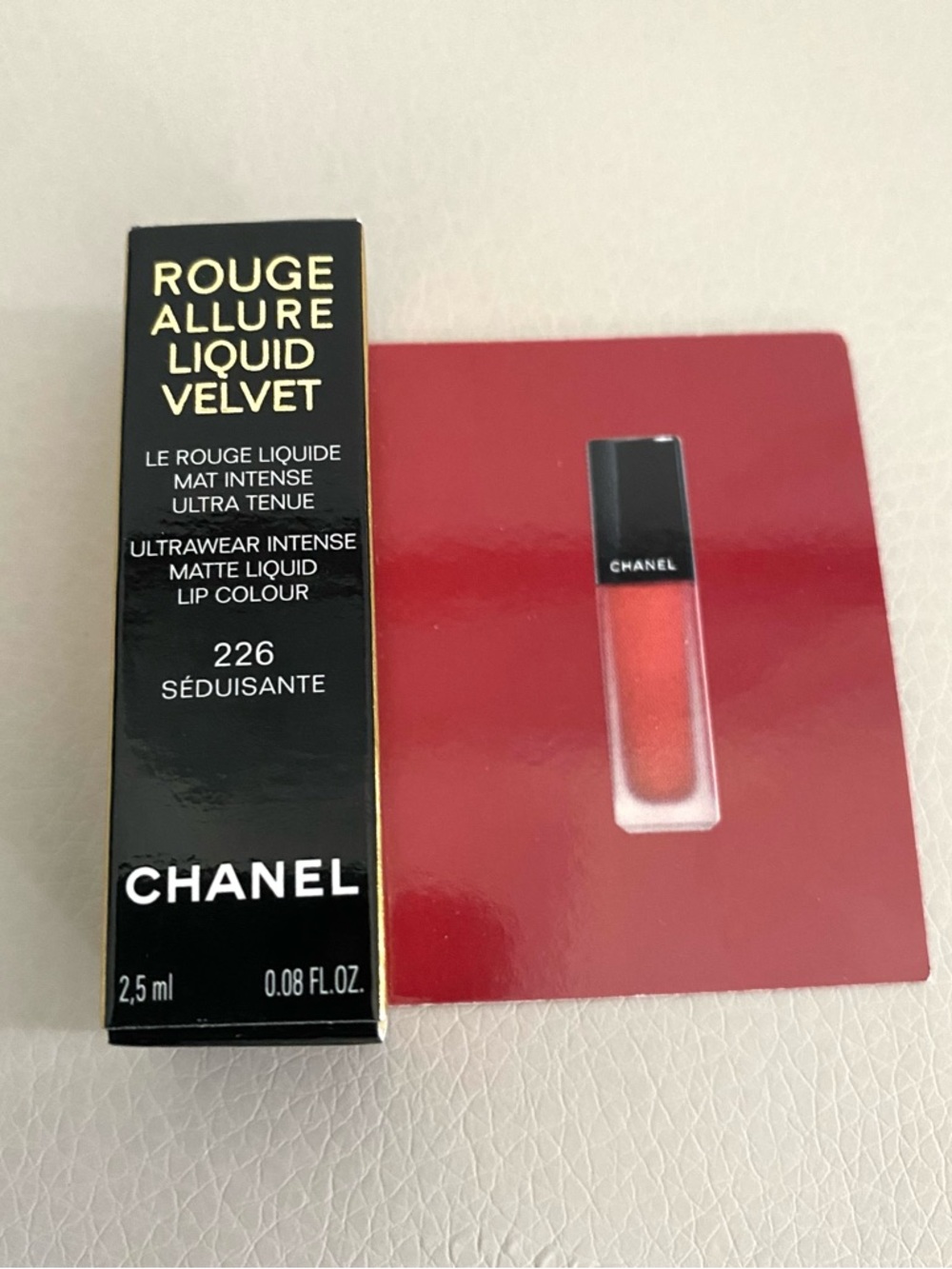 Chanel Mini Lip ink, gift from Chanel beauty counter